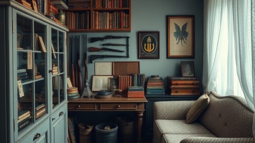 zabornaves.ru | Как встроить в интерьер коллекцию холодного оружия или доспехов